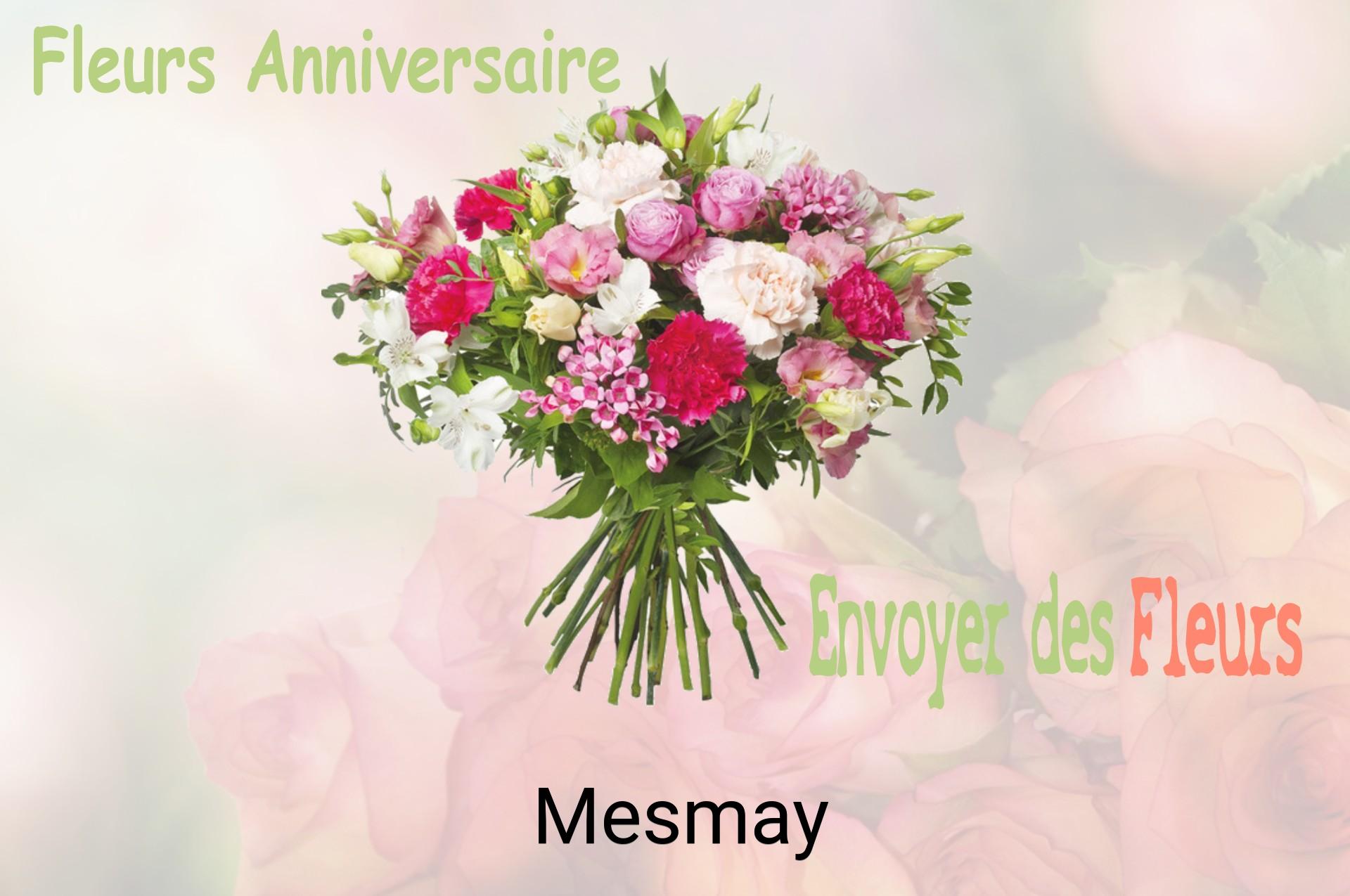 Bouquet de fleurs d’anniversaire livré à Mesmay
